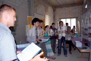 Prezentarea proiectului elevilor de la Fălticeni la Concursul Național de Proiecte de Mediu
