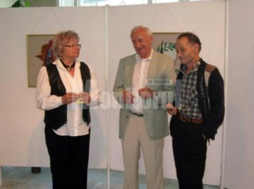 Elvira Romaniuc, Radu Bercea și Aurel Brumă