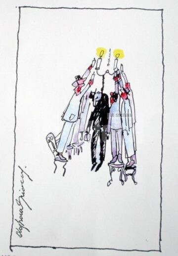 Caricatură de Doru Ghiocel Olaș