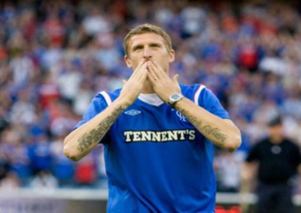 Goian a fost prezentat suporterilor la pauza meciului Glasgow Rangers - Malmo FF