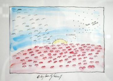 Caricatură de Doru Ghiocel Olaș