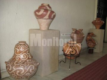 Secvență din expoziția organizată la Muzeul de Istorie Suceava