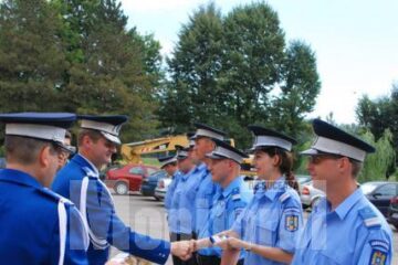 Festivitatea de înmânare a noilor grade