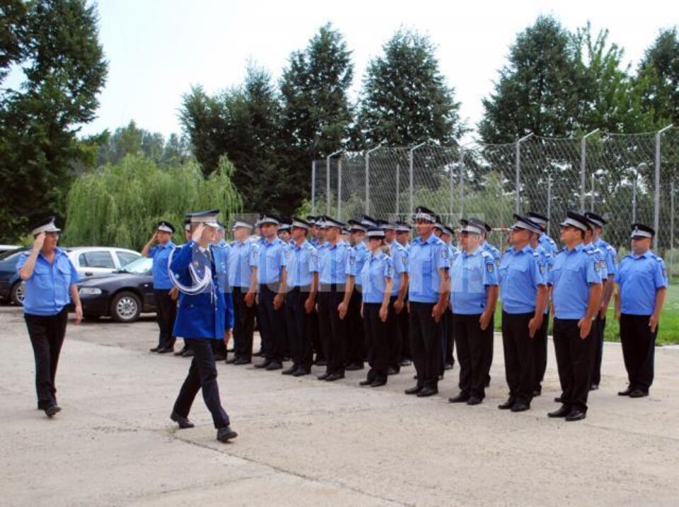 Festivitatea de înmânare a noilor grade