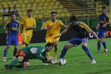 În trei meciuri oficiale Vasluiul nu a marcat nici un gol