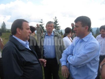 Flutur a discutat cu omologul său din Harghita despre modernizarea drumului prin pasul Bilbor