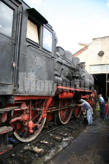 Locomotiva trenului de epocă