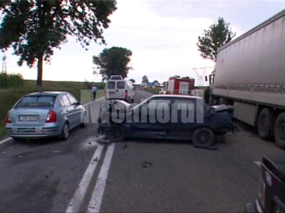 Evenimentul rutier s-a petrecut marți în jurul orei 18:00 și s-a soldat doar cu pagube materiale