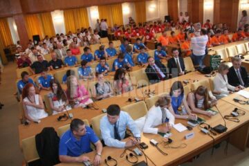 Gheorghe Flutur s-a întâlnit cu delegațiile regiunilor Schwaben - Germania, Mayenne – Franța și Cernăuți – Ucraina