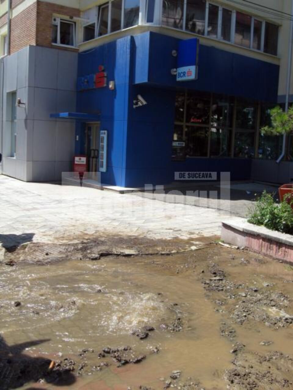 Locul unde a apărut avaria