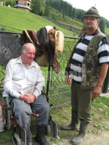 Vaile Lesenciuc împreună cu Ilie Procopiuc