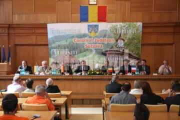 Gheorghe Flutur s-a întâlnit cu delegațiile regiunilor Schwaben - Germania, Mayenne – Franța și Cernăuți – Ucraina