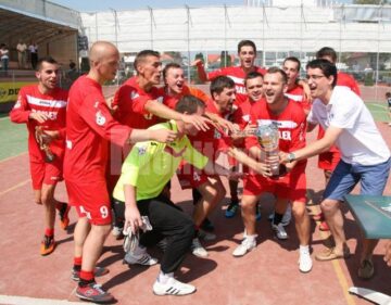 Bucuria câștigării cupei