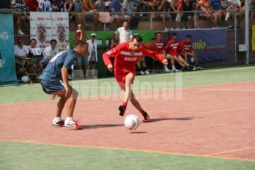 Railex Suceava, echipament roșu, a câștigat trofeul primei ediții