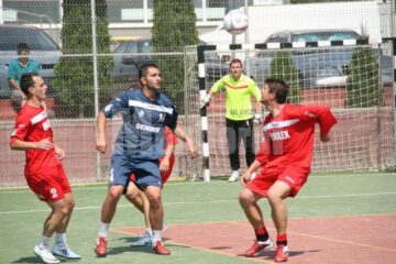 Railex Suceava, echipament roșu, a câștigat trofeul primei ediții