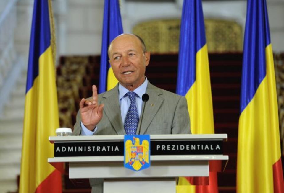 Președintele Traian Băsescu. Foto: Sorin LUPSA