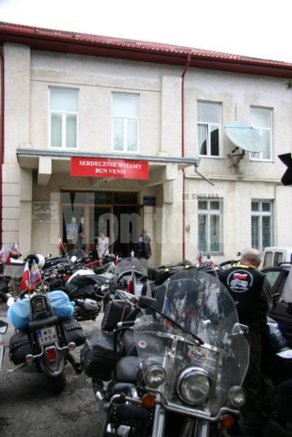 Motocicliștii din Polonia au făcut popas la Dom Polski