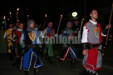 Parada cavalerilor pe străzile Sucevei