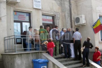 Aglomerație mare la Serviciul de Pașapoarte