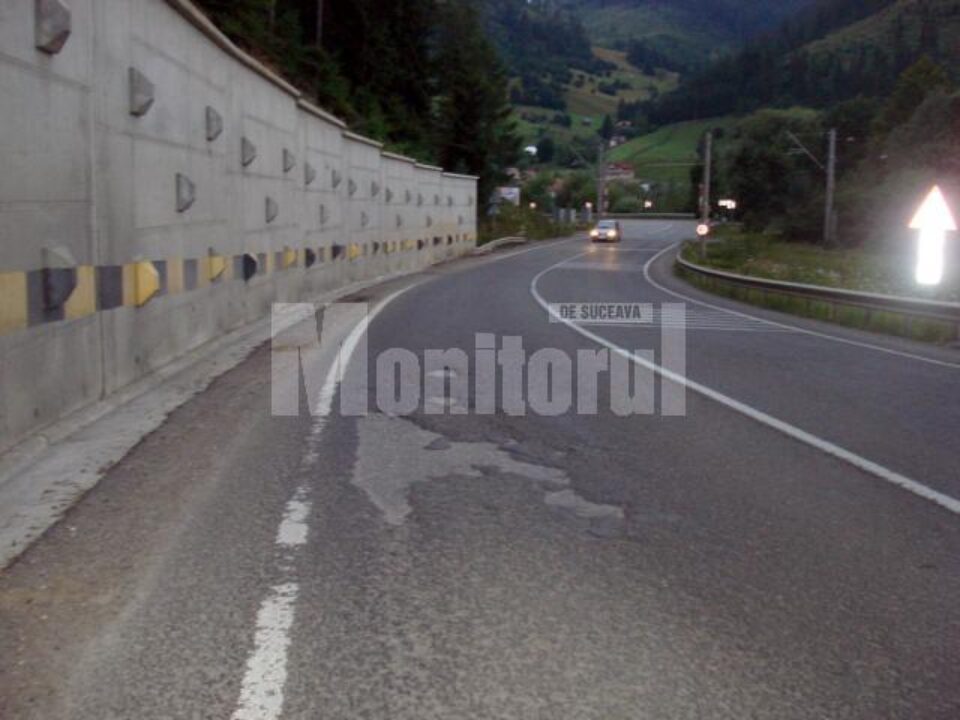 Porțiuni cu gropi la Pojorâta