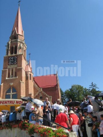 Sanctuarul de la Cacica, loc de pelerinaj pentru peste 10 mii de credincioși în acest an