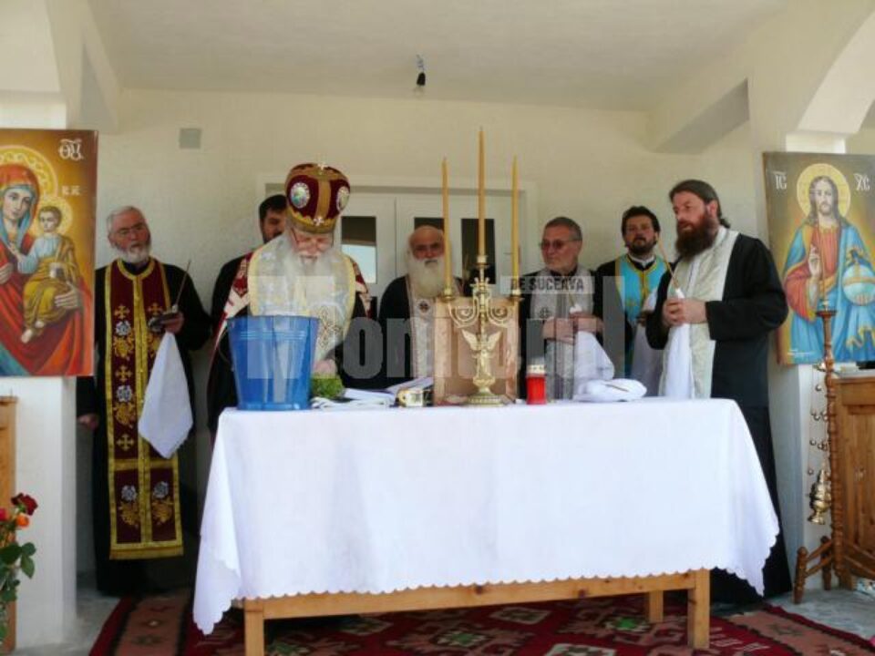 Căminul de bătrâni din incinta Mănăstirii “Sfântul Gheorghe” Buciumeni din Fălticeni