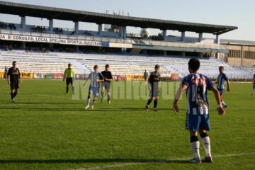 Fotbaliștii lui Sporting s-au zbătut în gol în meciul cu Ceahlăul II Piatra Neamț, din prima etapă etapă a sezonului