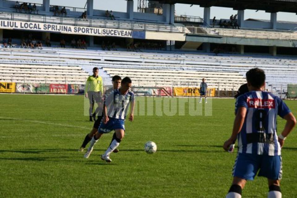 Fotbaliștii lui Sporting s-au zbătut în gol în meciul cu Ceahlăul II Piatra Neamț, din prima etapă etapă a sezonului