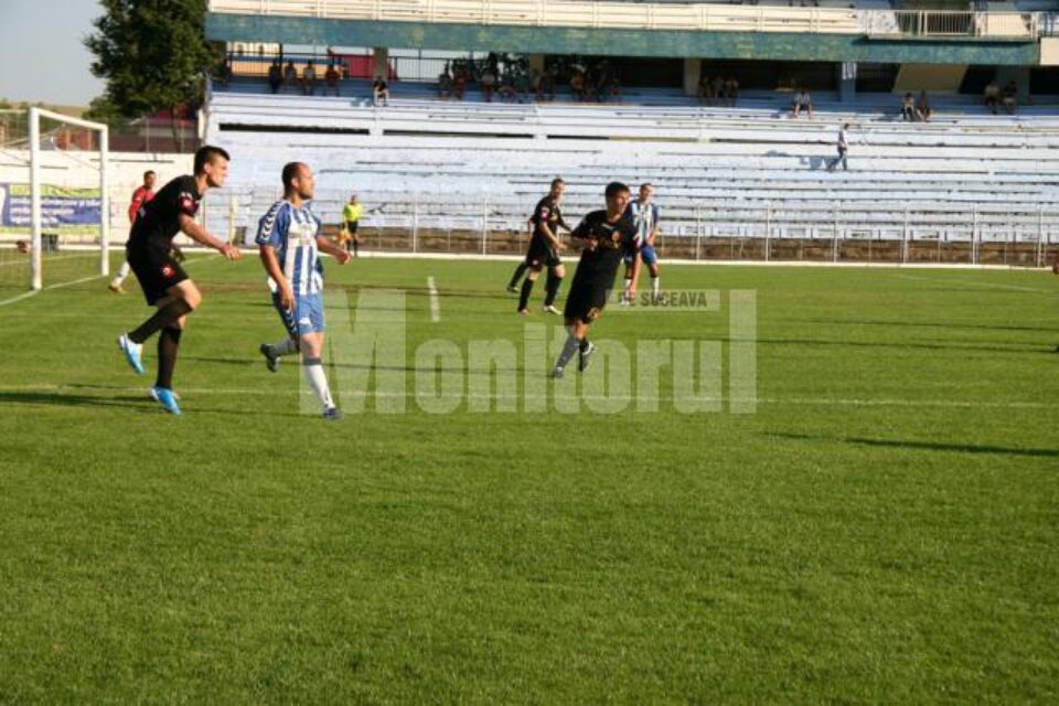 Fotbaliștii lui Sporting s-au zbătut în gol în meciul cu Ceahlăul II Piatra Neamț, din prima etapă etapă a sezonului