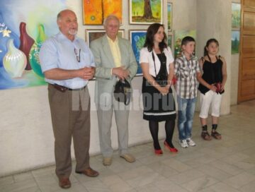 Prezentarea expoziției de către prof. Ioan Bodnar