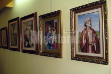 Expoziție de icoane - goblen
