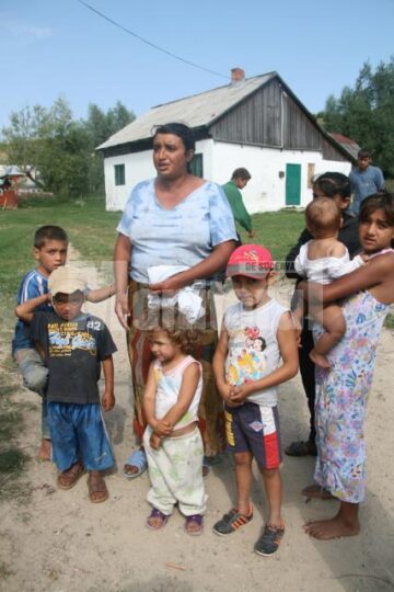 Comunitatea de țigani din cătunul Tâmpoceni, comuna Păltinoasa