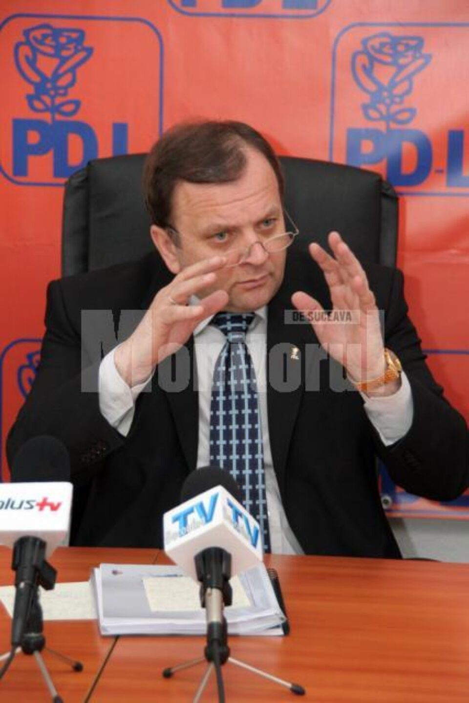 Președintele PD-L al Consiliului Județean Suceava, Gheorghe Flutur