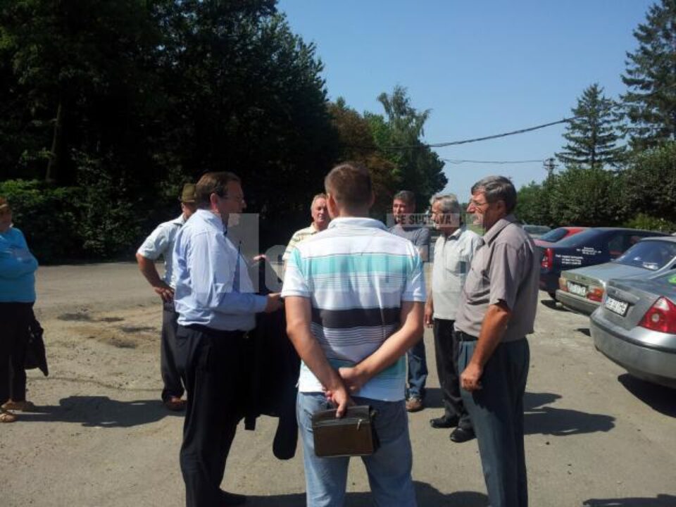 Gheorghe Flutur, prezent la recepționarea lucrările de modernizare a tronsonului de drum Grămești - Siret