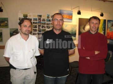 Trei participanți la tabăra de la Vatra Dornei - Eugen Ioan Neagu, George Șpaiuc și David Croitor