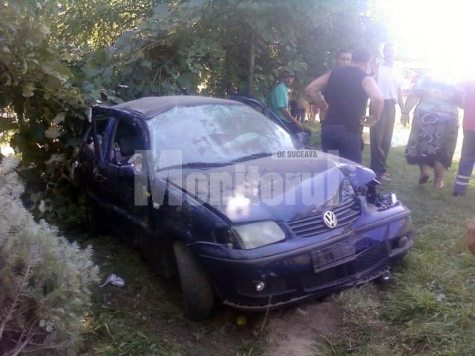 În ciuda impactului violent nimeni nu a fost rănit