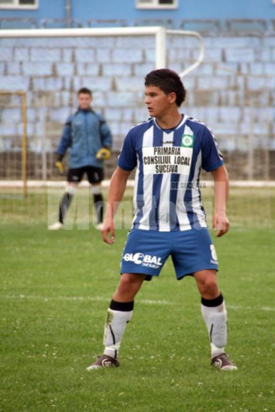 Alex Buziuc a deschis scorul pentru Sporting II în confruntarea cu Rapid II