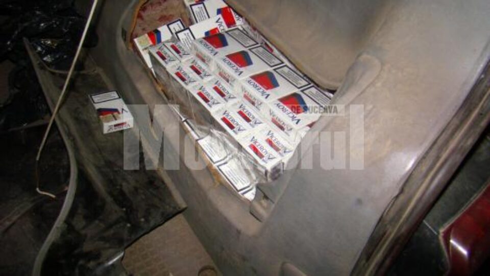 Întreaga cantitate de țigări a fost ridicată în vederea confiscării