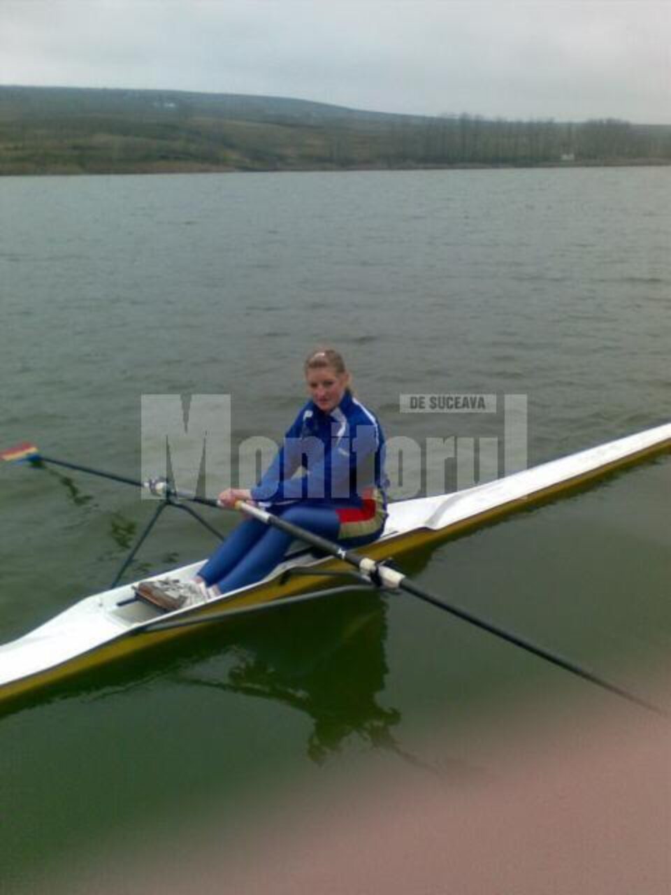 Irina Dorneanu face parte din echipajul feminin de 8+1 al României