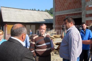 Gheorghe Flutur a inspectat construcția unei clădiri din Ulma în care va funcționa „o școală de după școală”