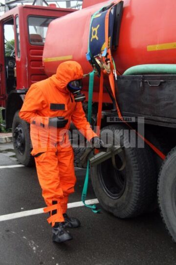 Intervenția la accidentul chimic