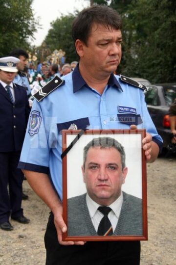 Portretul lui Niculai Costeniuc, purtat spre cimitir