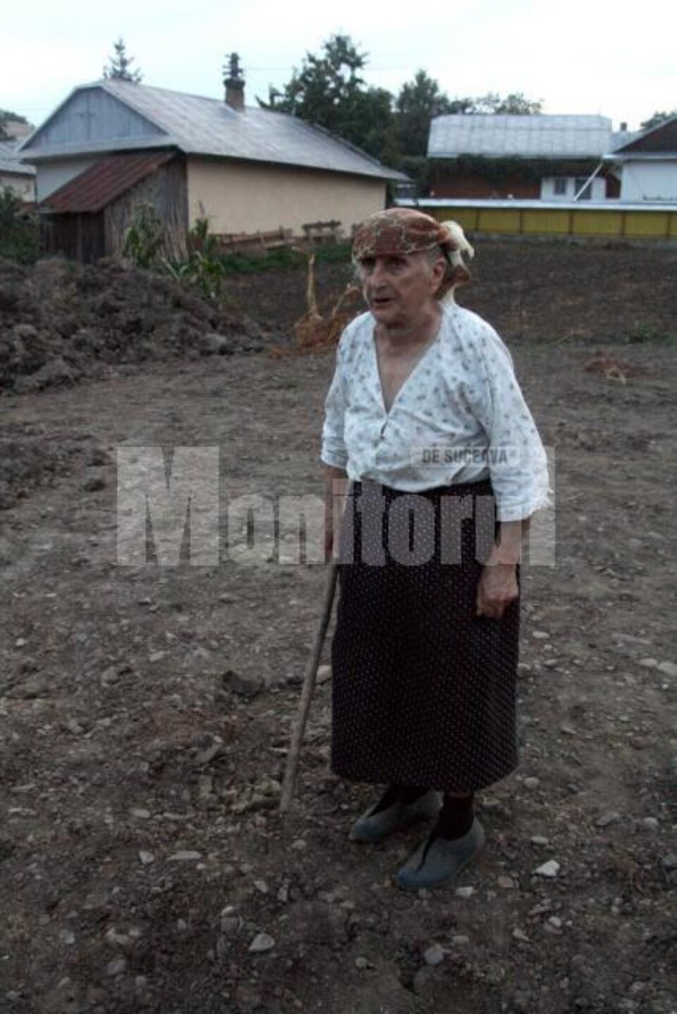Elisaveta Spoială, femeia pe terenul căreia s-au înecat cei doi frați