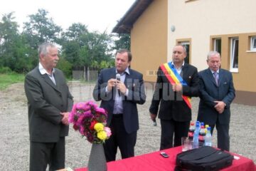 Gheorghe Flutur a participat în cursul zilei de ieri la inaugurarea unei grădinițe noi din comuna Vicovu de Jos