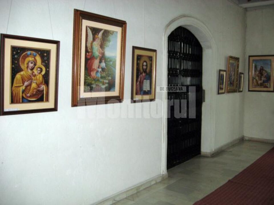 Expoziție de icoane - goblen