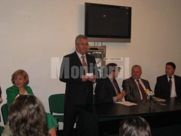 Primarul Ion Lungu adresând participanților un sincer bun venit la Suceava