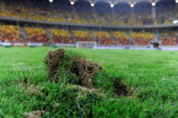 România s-a făcut din nou de râs cu gazonul de pe Arena Națională