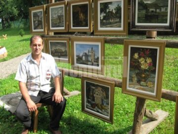 Pictorul Valentin Tipa, din Suceava