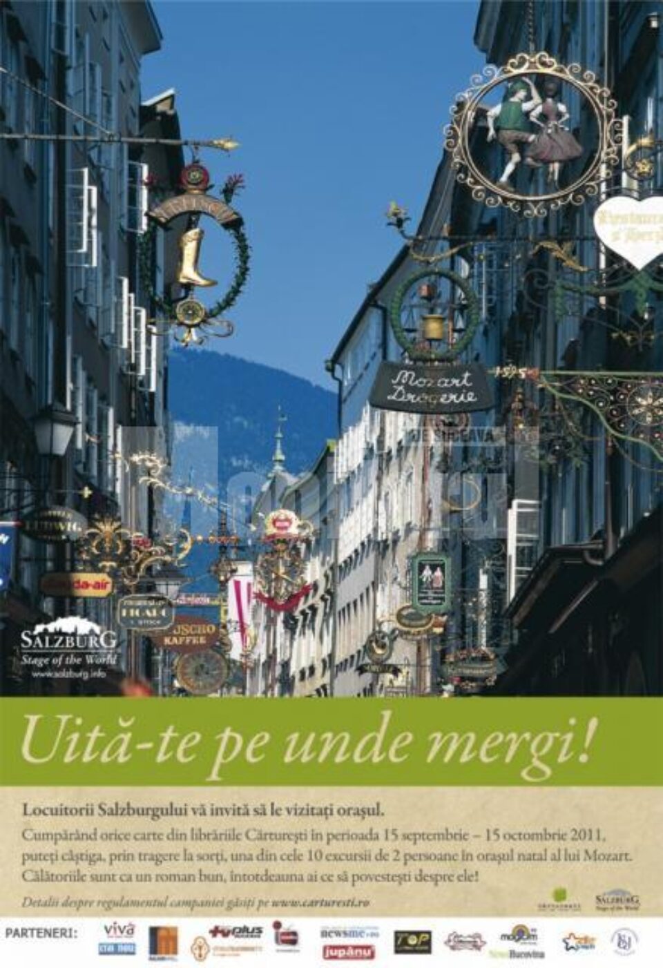 Cum poți să vizitezi orașul Salzburg