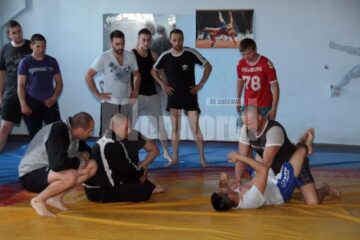 Max a participat recent la un seminar de Jiu Jitsu Brazilian